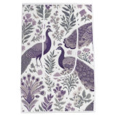 Sac cadeau Toile Peacock Violet (Dos)