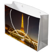 Sac cadeau Tour Eiffel Paris (Dos Angle)