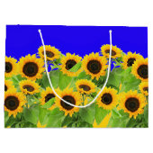 Sac cadeau tournesols (Dos)