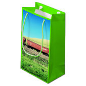 Sac cadeau Trains (Dos Angle)