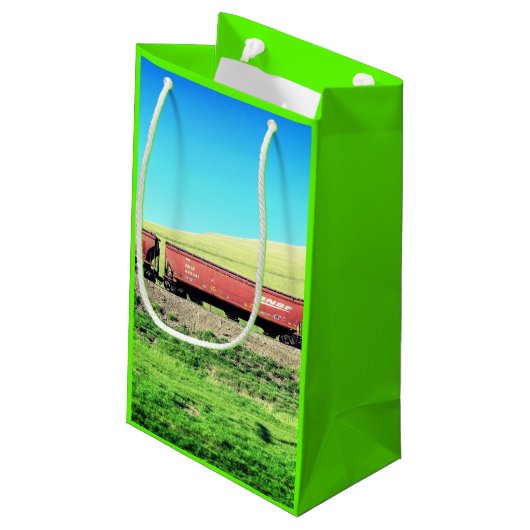 Sac cadeau Trains (Dos Angle)