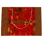 Sac cadeau "Tribal Glow" (Grand) (Devant)