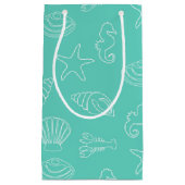 Sac cadeau Tropical Beach Shell Favoriser (Devant)