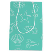 Sac cadeau Tropical Beach Shell Favoriser (Dos)