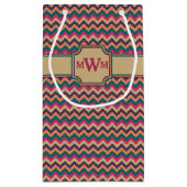 Sac cadeau Tropical Zigzag (Dos)