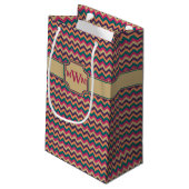 Sac cadeau Tropical Zigzag (Dos Angle)