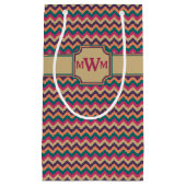 Sac cadeau Tropical Zigzag (Devant)