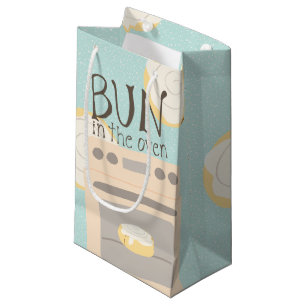 Sac Cadeau Un petit biberon dans la douche bébé au four