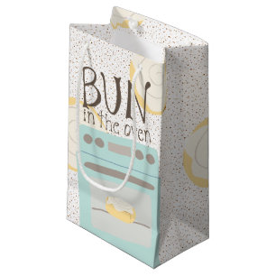 Sac Cadeau Un petit biberon dans la douche bébé au four