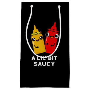 Sac Cadeau Un petit peu souillé Sauce Pun Dark BG
