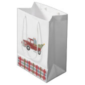 Sac cadeau - Vacances Camion Rouge (Devant Angle)