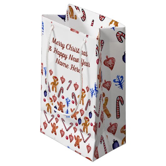 Sac cadeau Vacances sucrées (Devant Angle)