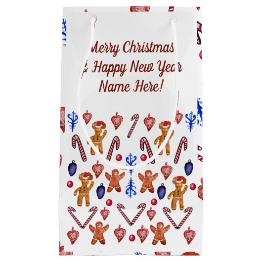 Sac cadeau Vacances sucrées (Devant)