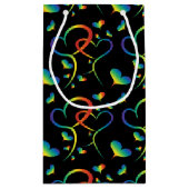 Sac cadeau Valentine Rainbow Pride (Dos)