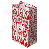 Sac cadeau Valentine's (Devant Angle)