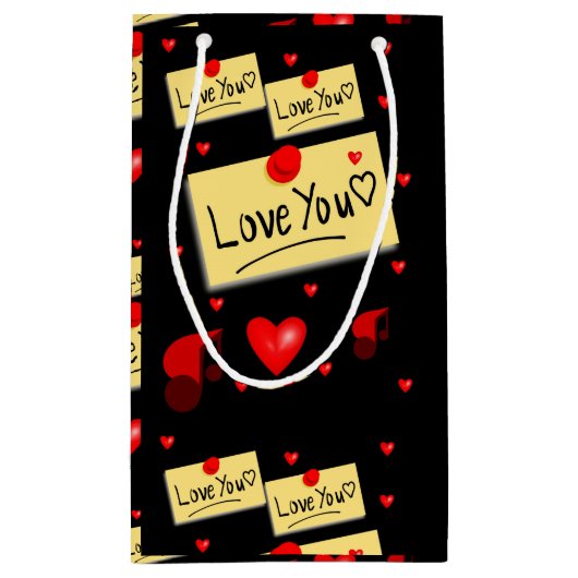 Sac cadeau Valentine's (Dos)