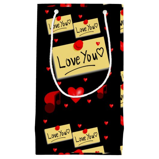 Sac cadeau Valentine's (Devant)