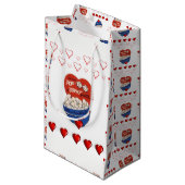 Sac cadeau Valentine's (Devant Angle)