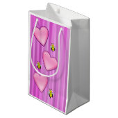Sac cadeau Valentine's Bumblebee (Devant Angle)