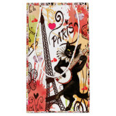 Sac cadeau Valentine's Paris France (Dos)