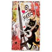 Sac cadeau Valentine's Paris France (Devant)