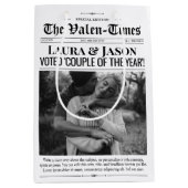 Sac cadeau Valentines, Sac cadeau Couple Newspaper (Devant)