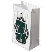 Sac cadeau Vase Bow Chinoiserie Green (Dos Angle)