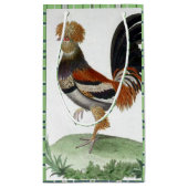 Sac cadeau Vert Oiseau Français (Dos)