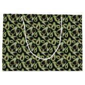 Sac Cadeau Vert Teinte Avocat (Dos)