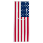 Sac Cadeau Vin Drapeau USA (Devant)