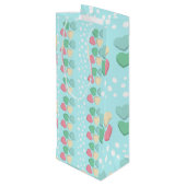 Sac cadeau vin vert à la menthe (Dos Angle)