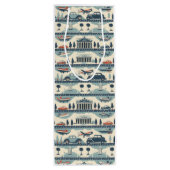 Sac cadeau Vintage voyage (Dos)