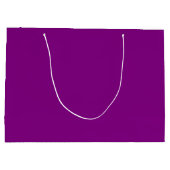 Sac cadeau violet grand (Dos)