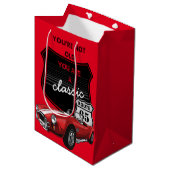 Sac cadeau voiture classique (Devant Angle)