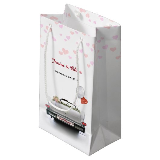 Sac cadeau voiture Oldtimer Marié (Devant Angle)