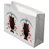 Sac cadeau volant Fox (Devant Angle)