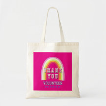 Sac Cadeau Volontaire Affaires Arc-en-ciel Rose Ch