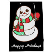 Sac cadeau Waving Snowman (Dos)