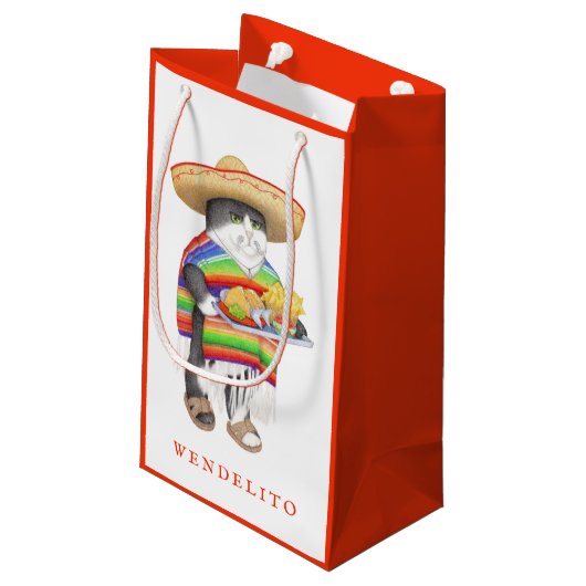 Sac cadeau WENDELITO (Dos Angle)