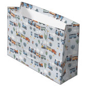 Sac cadeau Western Train Adventure | Cute Cactus (Devant Angle)