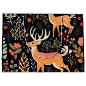 Sac cadeau Whimsical Deer - Grand (Dos)