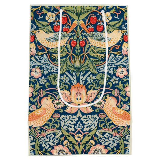 Sac cadeau William Morris Thief fraise (Dos)