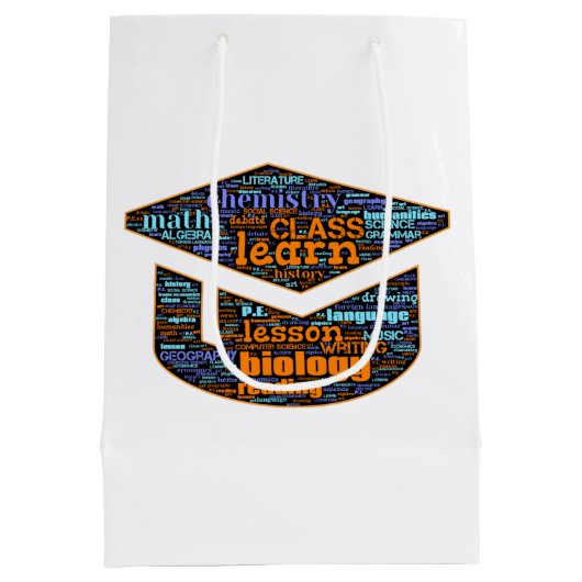Sac cadeau - Word Cloud (Dos)