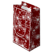 Sac cadeau Xmas Splash (Devant Angle)