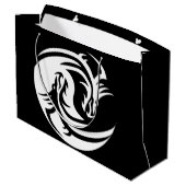 sac cadeau yin yang dragons (Dos Angle)