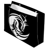 sac cadeau yin yang dragons (Devant Angle)