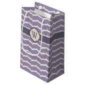 Sac Cadeau Zigzag Élégant (Dos Angle)