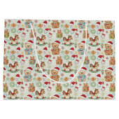 Sac Cadeaux de Jouets de Fêtes Mignons (Dos)