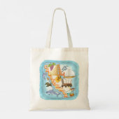 Sac California tote bag (Dos)