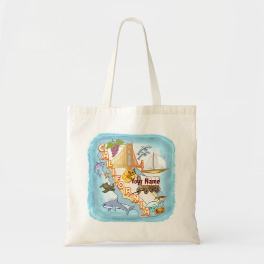 Sac California tote bag (Devant)